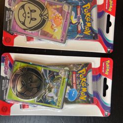 Scarlet & Violet (Base) Spidops & Espathra Pokemon Checklane Packs (Set of 2)