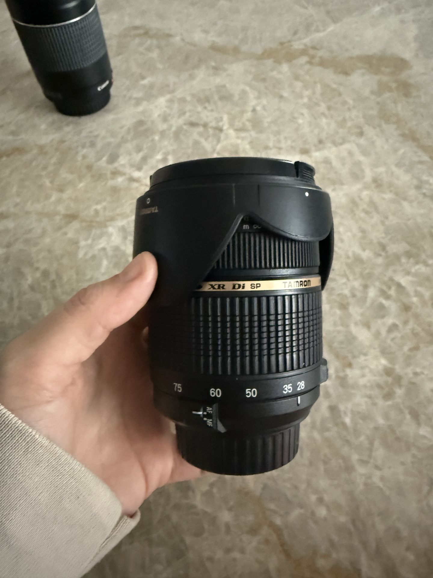 Tamron 28-75mm Nikon mount lense
