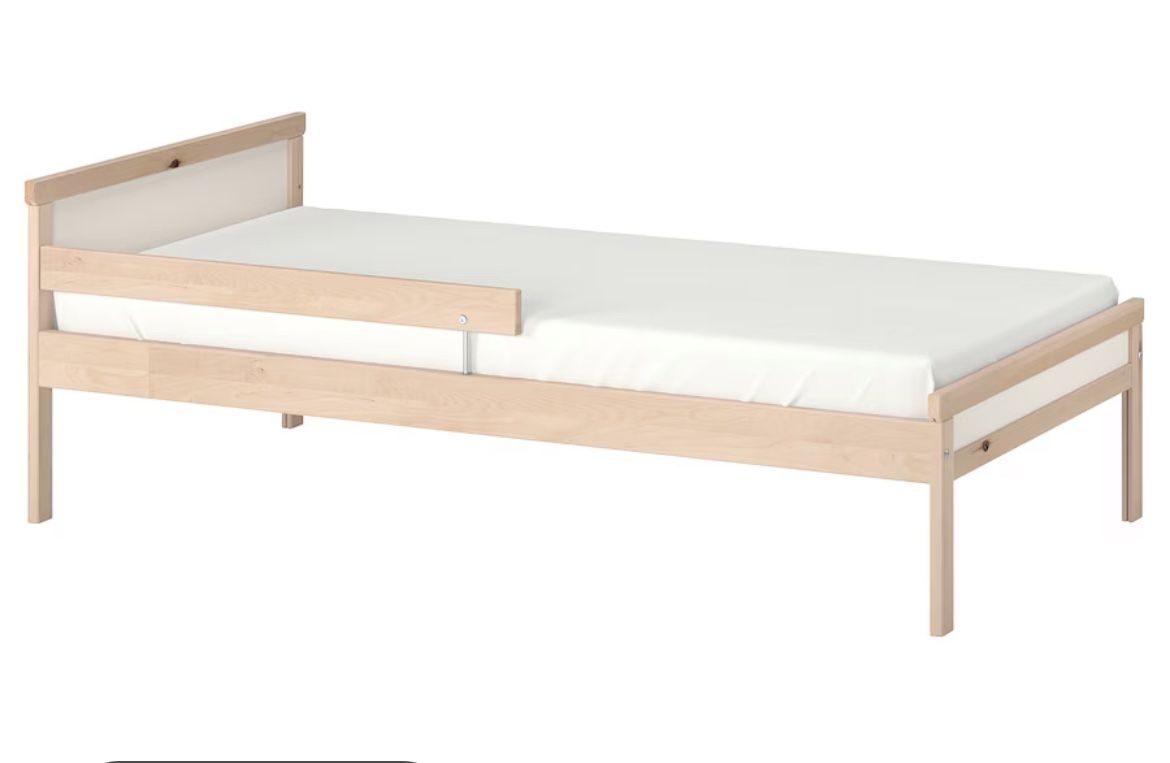 Used IKEA Toddler Bed With Mattress