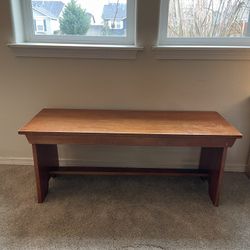 Wooden Bench 