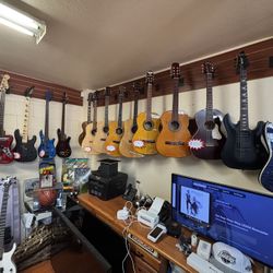 Guitars For Sale! Prices Vary 
