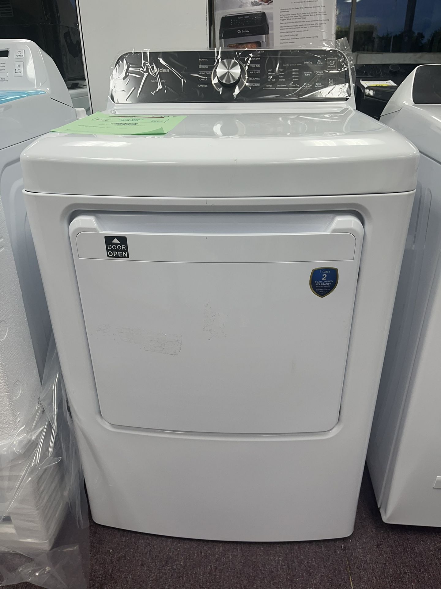 Gas Dryer, New 27’wide, White secadoras