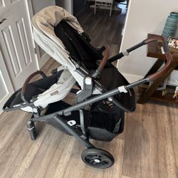 Uppababy Vista V2 Stroller – Single or Double Configuration – Excellent Condition