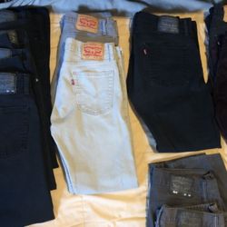 Levi’s Men’s Slim 30x30 Various Types. Great Condition 