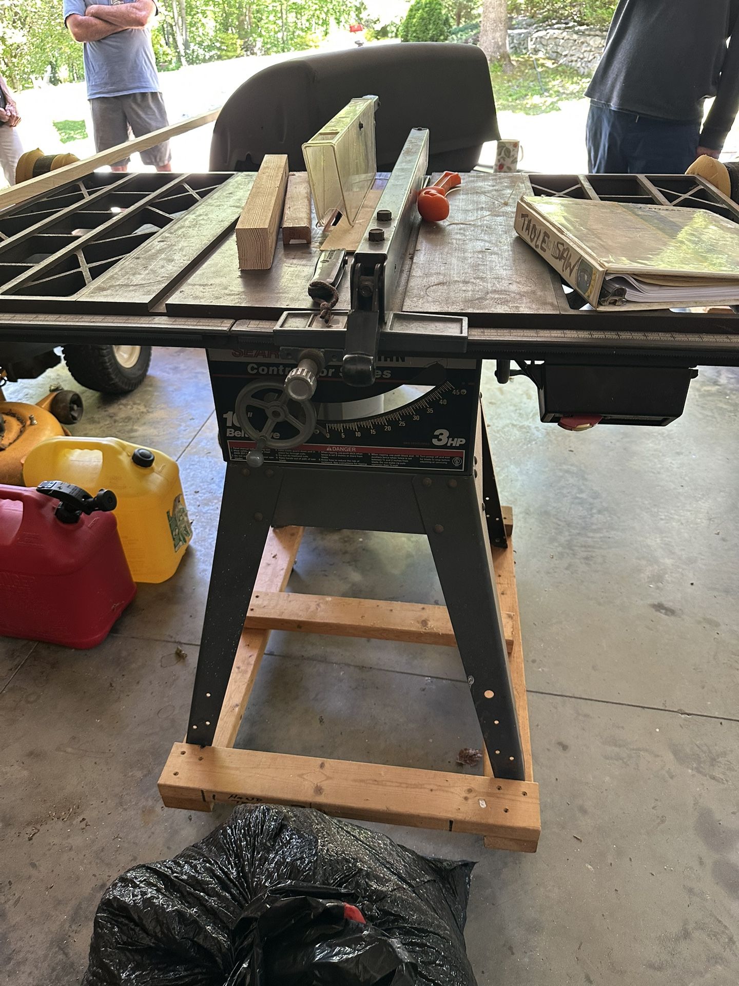Table Saw & Stand Craftsmen