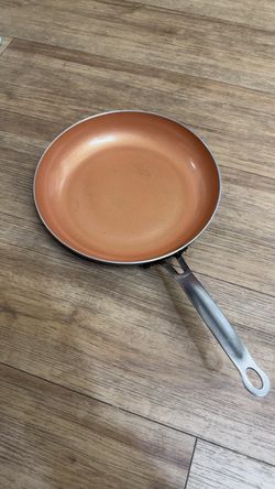 10" Copper Ceramic Non-Stick Frying Pan