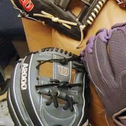 12 Inch Rawlings Wilson 44 Pro 44pro Baseball Softball Pro Level Leather And Padding