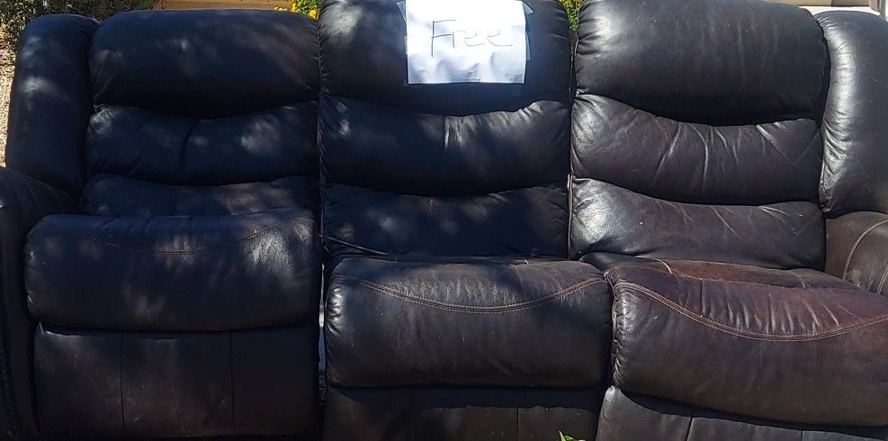 Leather Sofa Electric Recliner
