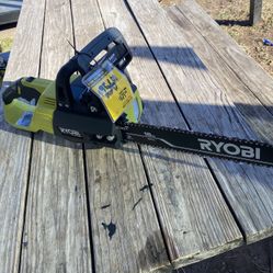 Ryobi 40v 18 Inch Chainsaw New Tool Only 
