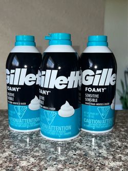 Gillette foamy sensitive 11oz set