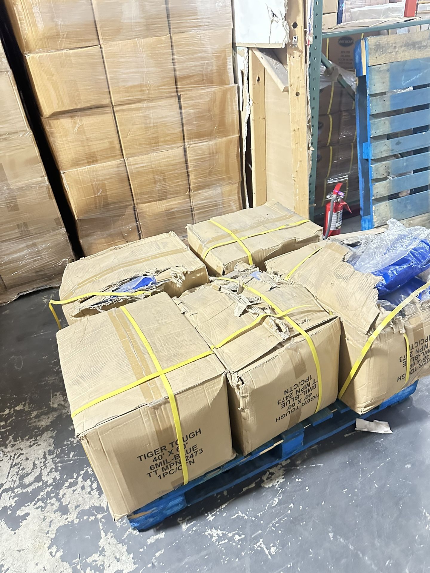 5 Tarps 40 X 60 / 6 MIL / Tiger Tough