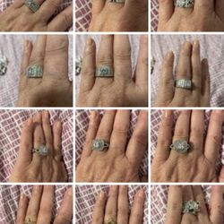 Beautiful Women’s Wedding And Engagement Rings Available Various Styles Sizes 5-10