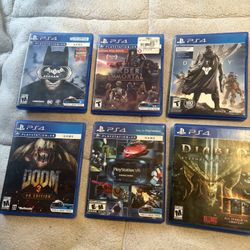 PS4 Games               Description
