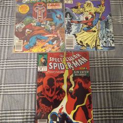 Lot Of Marvel Comics Spiderman 