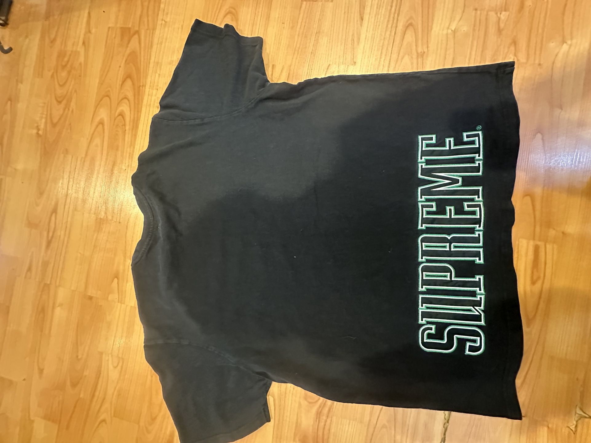 Supreme Appliqué S/S Black shirt