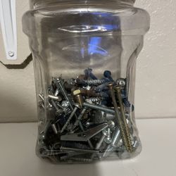 Various Screws Nuts Bolts Etc