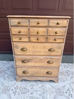 Refinished Solid Wood Dresser