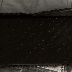 Sequin Beaded  Floral  Black Evening Bag Purse Clutch