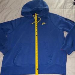 Nike Hoodie Sweater Swoosh Check Size Large 2014  Edition Men's Black