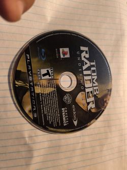 PlayStation 3 Tomb Raider Underworld....$10