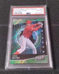 2018 Panini Cyber Monday Shohei Ohtani SP 03/25 Rookie Card