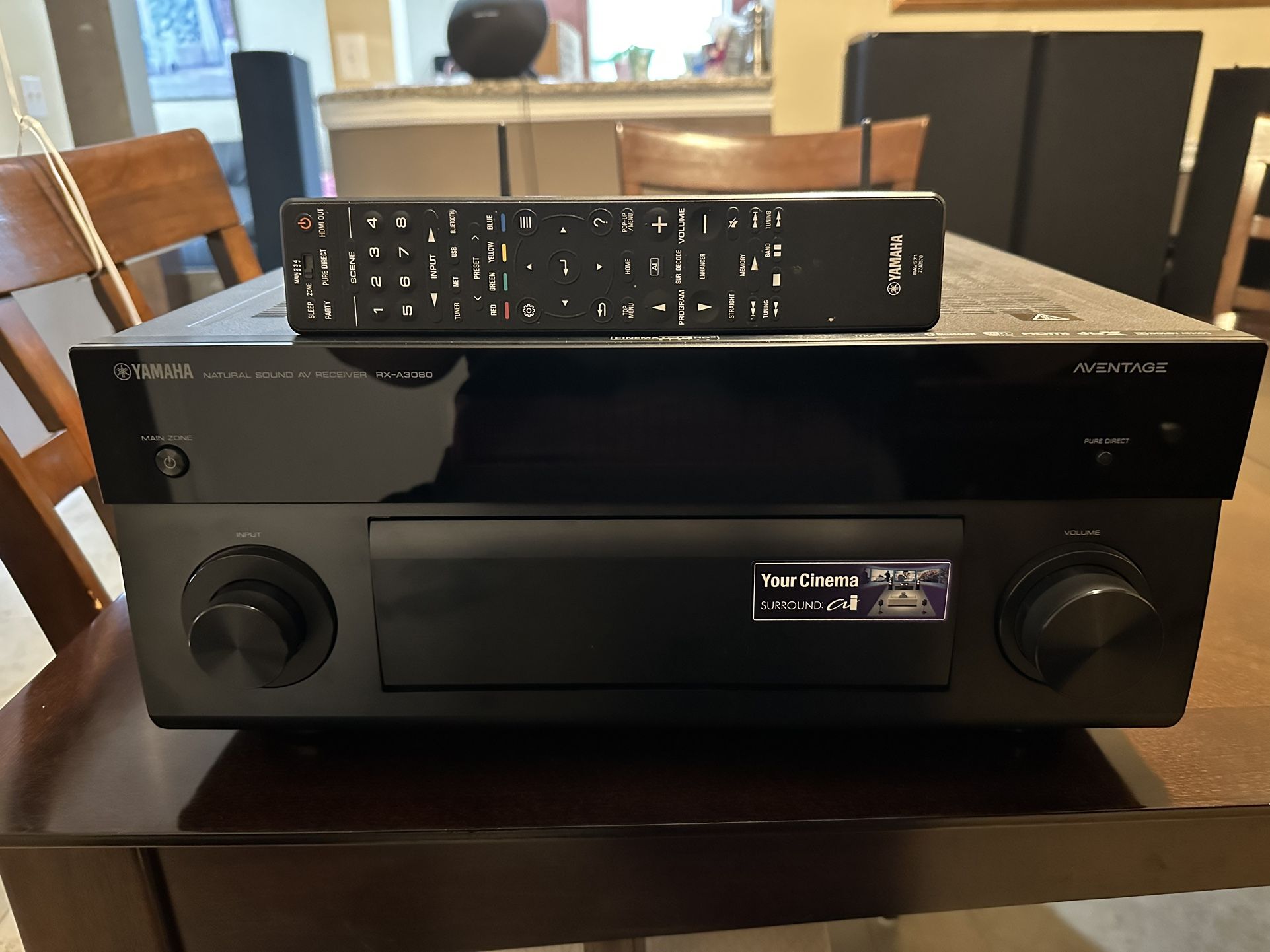 Yamaha RX-A3080 9.2 Flagship Receiver with Dolby Atmos