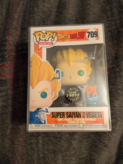 Funko Pop Dragon Ball Z Super Saiyan 2 Vegeta #709