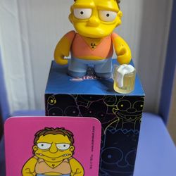 Kidrobot x Simpsons Series 1 - Barney Gumble - 1/24 - 3" Figure - Complete!
