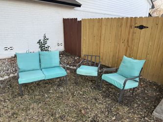 4-Piece Metal Patio Set
