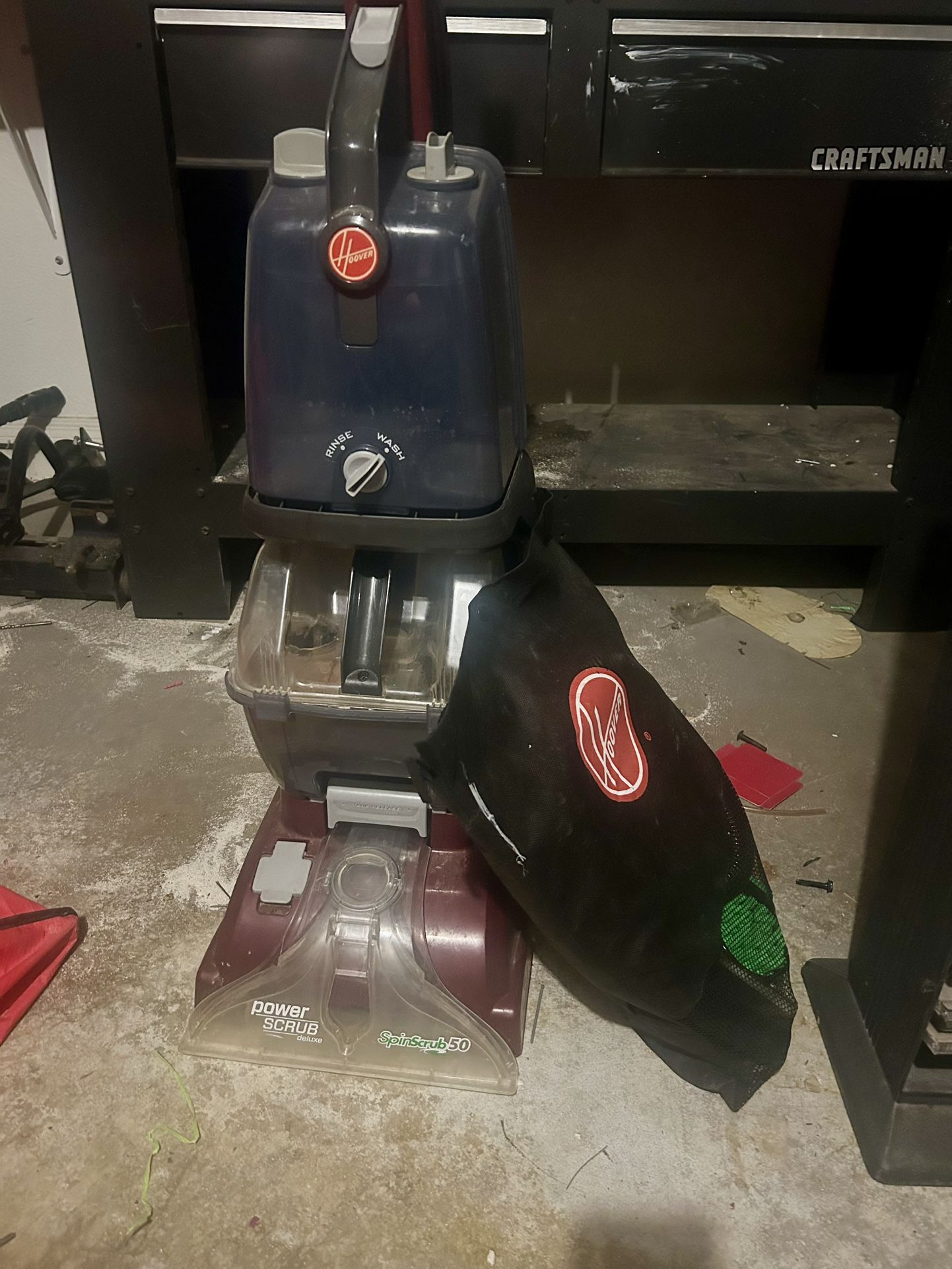 Hoover Power Scrub Deluxe, Carpet Cleaner Machine