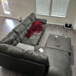 L Shaded Sectional Sofa 