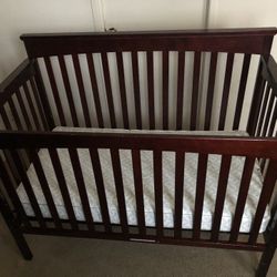 Convertible Crib, Expresso Cherry,