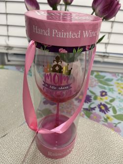 Mother’s Day Wine Glass