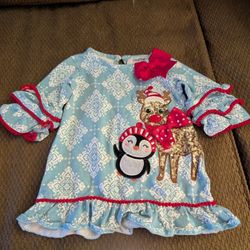 Winter/Christmas Baby Dress