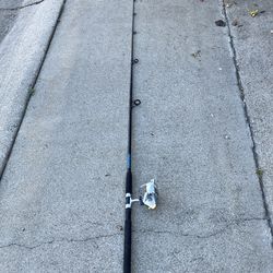 Daiwa D Wave fishing rod and reel