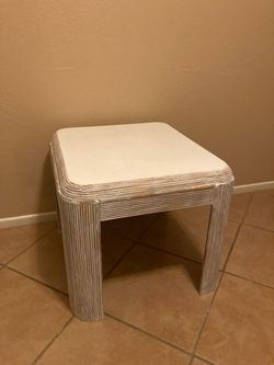 Wooden End Table- Rustic