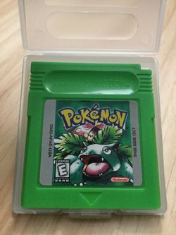 Pokemon Game Green Version for GameBoys