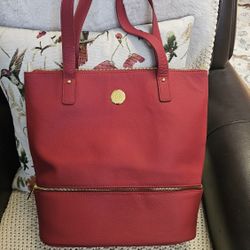 Joy Pebble Leather Tote Bag (New)
