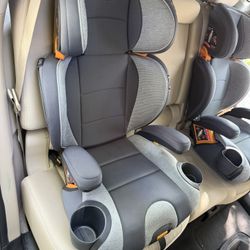 2 Chicco Booster Car Seat Extendable High Back ($45 Each)