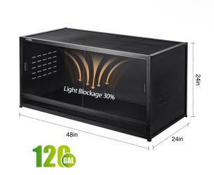 Brand New ToxiRium 4x2x2 PVC Reptile Enclosure