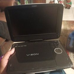 Coby V-ZON TF-DVD 1029- 10” Portable DVD/CD/MP3 DVD Player w. Swivel Screen