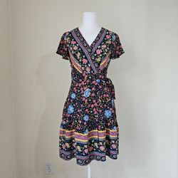 Wrap Dress with Tie