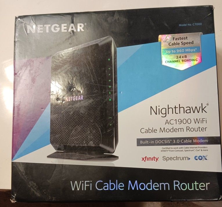 Wifi Cable Modem Router Nighthawk AC1900
