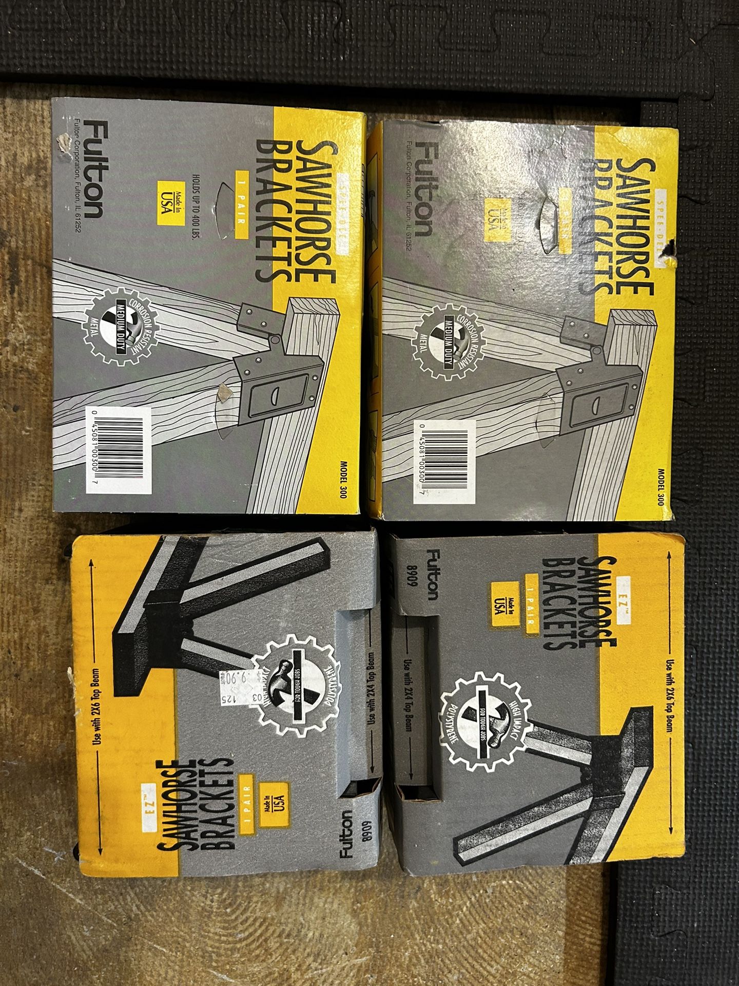 Saw Horse Brackets