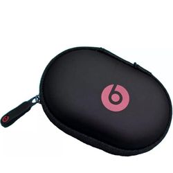 Black Hard Case for Beats - Headphone Case - Powerbeats 3/2/1, BeatsX, UrBeats, Tour, iBeats. Earbuds Case