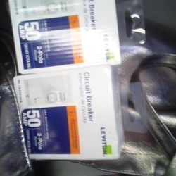 Leviton 50 Amp 2 Pole Breakers (Smart Ones & Regular)