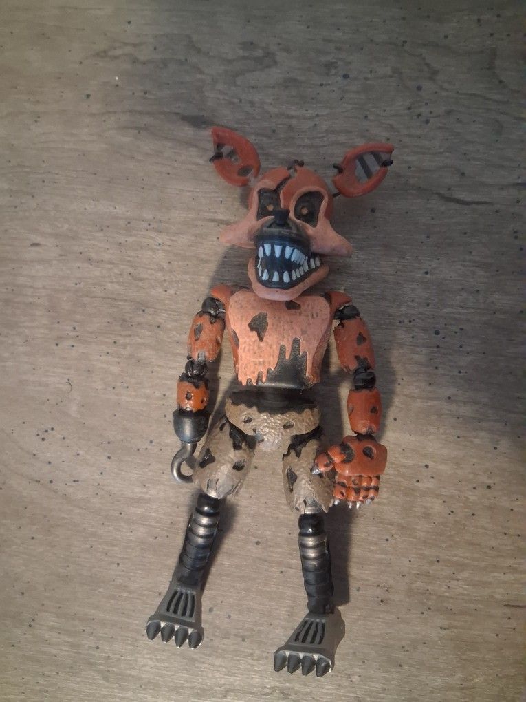 Nightmare Foxy Five Nights At Freddy’s Articulated Action Figure FNAF