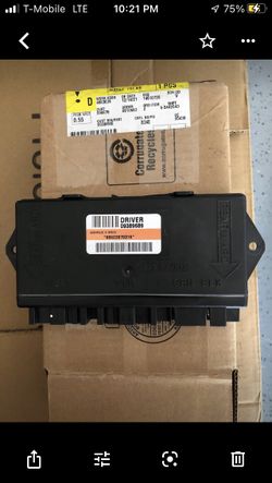 2000-2004 Corvette Door Module Window And Lock Control Left