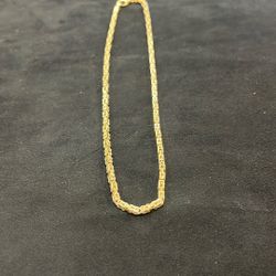 14k Byzantine Chain 19” 37.4g
