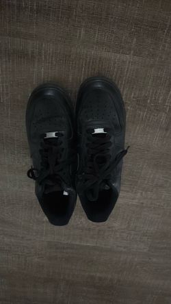 Nike Black Air Force 1s